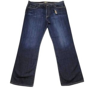 Lucky Brand 367 Vintage Bootcut Jeans Men's Size 40×32 Dark Blue Wash Denim NEW